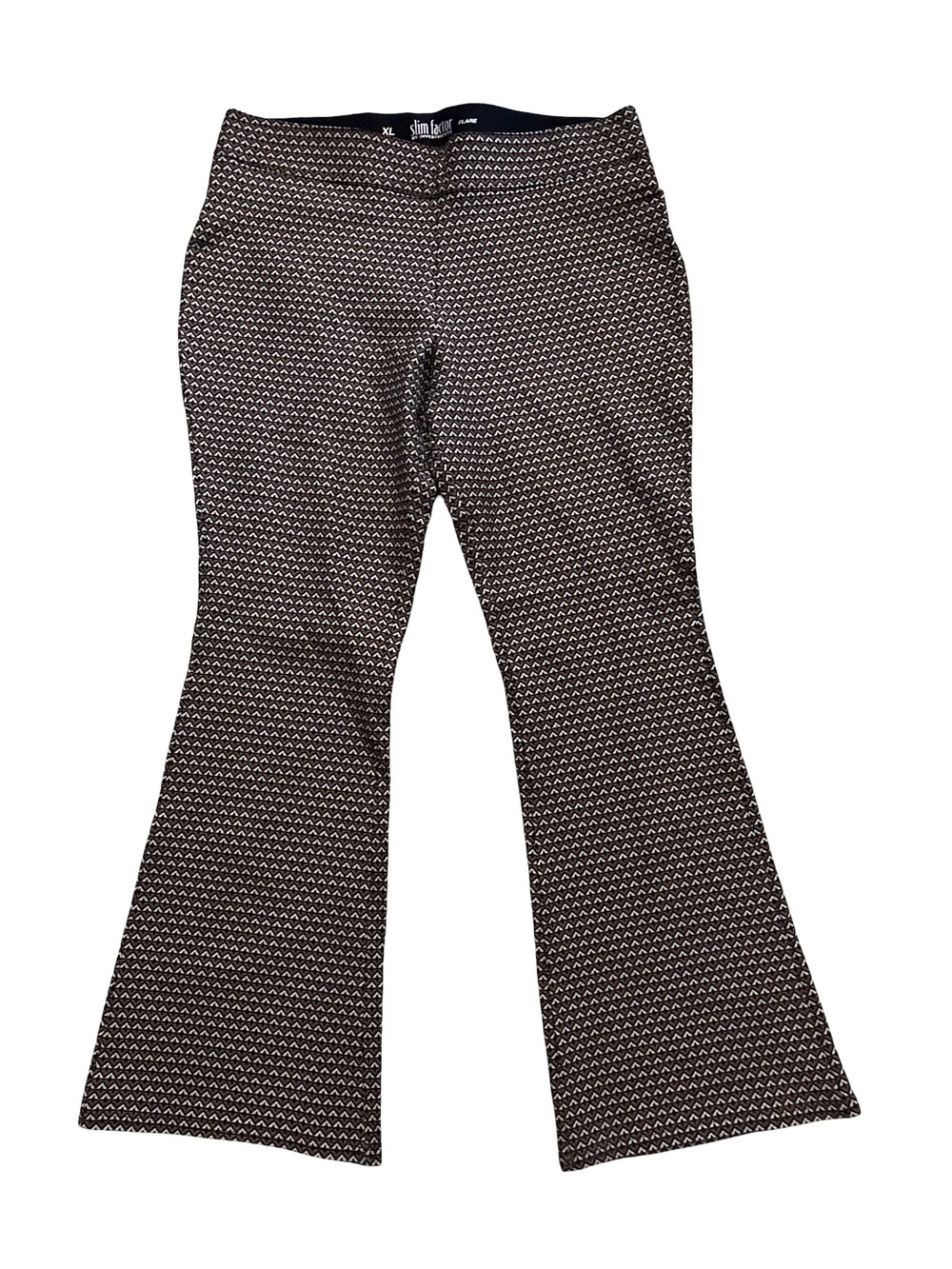 Investments Black & White Patterned Flare Joggers for Kids